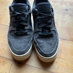 platformed air force one sage low #air force #nike #womans #streetwear #platform